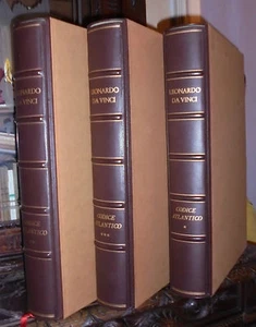 CODICE Atlántico. 3 voll. da de Leonardo Vinci. Ediciones Arte. Stefanis. 1981 - Picture 1 of 1