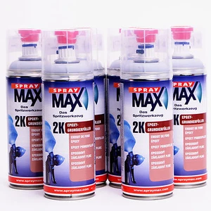 SprayMax Lackspray 2K Epoxy Füller Filler 6 X 400ml grau EP Grundierung 680033 - Bild 1 von 1