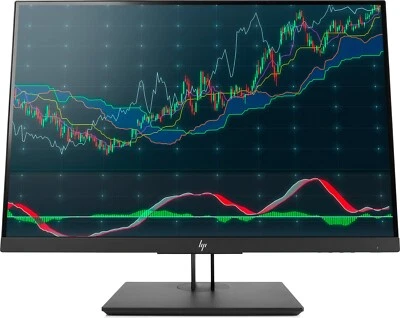 HP Z24n G2 24 Zoll Monitor IPS WUXGA 1920x1200 DP HDMI DVI USB-C 5,8ms schwarz - Bild 1 von 4