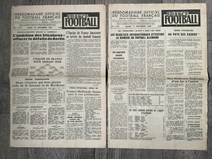 1968 EC St ETIENNE v CELTIC + FRANCE v WEST GERMANY - FRENCH FA PREVIEW & REVIEW - Picture 1 of 12