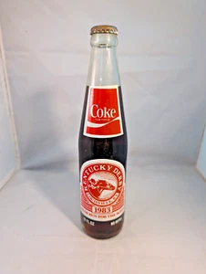 Eine 1983 COCA-COLA KENTUCKY DERBY FLASCHE, UNGEÖFFNET IN NEUWERTIGEM ZUSTAND - SOFORTKAUF - Bild 1 von 7