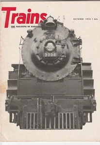 Züge Magazin Oktober 1970 Ausgabe C&NW H-Klasse 4-8-4 auf dem Cover - Bild 1 von 1
