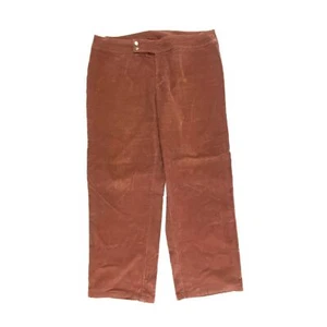 JMS Just My Size Straight Leg Women's size 18W Brown Corduroy Pants - Picture 1 of 3