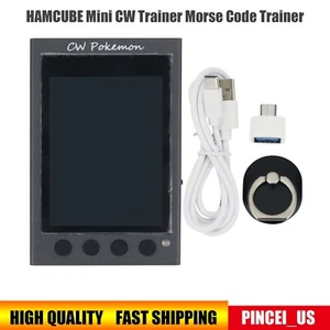 HAMCUBE Mini CW Trainer Morse Code Trainer With Display For Telegraph Practice - Bild 1 von 8