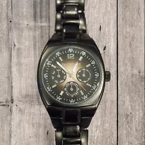 Bullhead Limited Reloj Cronógrafo Hombre Negro *Funciona* Batería Nueva - Imagen 1 de 6