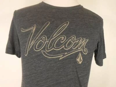 Cool Men's Small Volcom Gray Short Sleeve T-Shirt - Image 1 of 4