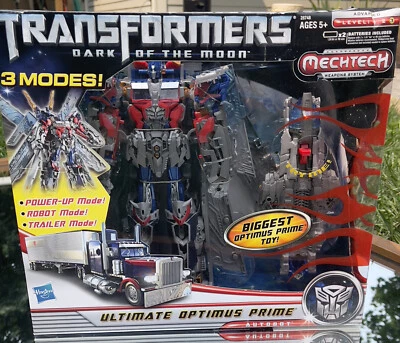 RARE!!! Transformers Dark of the Moon Ultimate Optimus Prime AutoBot w/ 3 modes - Image 1 of 4
