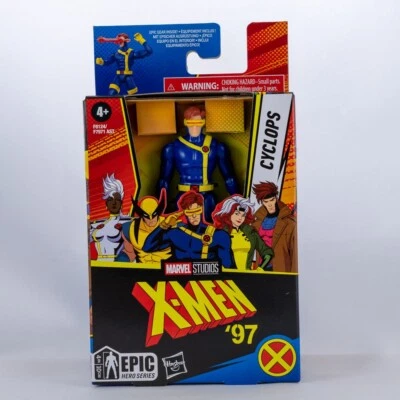 X-Men 97 Epic Hero Series Cyclops 4'' Action Figure Marvel Studios - Image 1 of 4