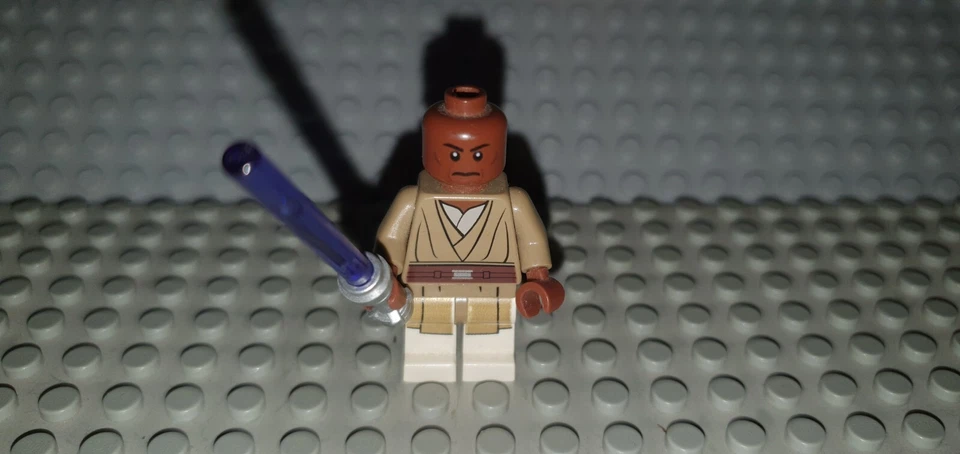 LEGO Star Wars Mace Windu SW0479 Figur Jedi Minifigur + Lichtschwert 75019 AT-TE - Bild 1 von 1