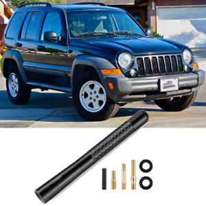 4.7" Black Car Antenna Exterior Radio Fm Kit + Screw For Jeep Liberty 2002-2007