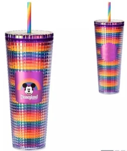 Disney Pride Collection Starbucks® Becher mit Strohhalm - Walt Disney World - Neu - Bild 1 von 2