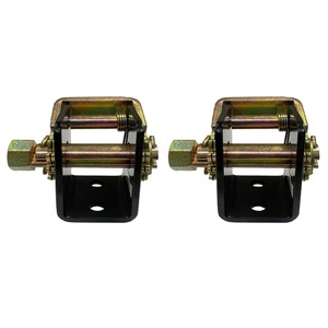 2 Pack Left 2" Tow Dolly Lashing Winch Truck Rack Ratchet Tie Down Strap Binder - Picture 1 of 7