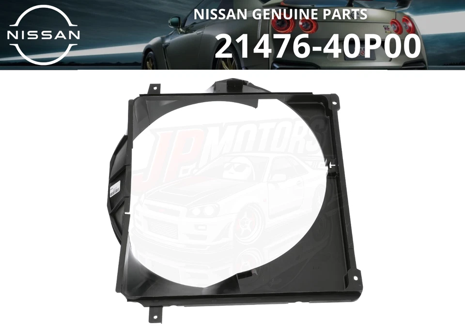 NISSAN Genuine Upper Radiator Fan Shroud 21476-40P00 300ZX Z32 Twin Turbo OEM - Image 1 of 4