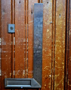 STANLEY STAINLESS STEEL TRY SQUARE SAE 10" & METRIC 25 CM WOODWORKING METAL WORK - Picture 1 of 16