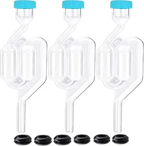 Schleusen zum Fermentieren 3er Pack Schleuse mit 10 Ösen, Twin Bubble Airlock... - Bild 1 von 6