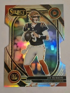 2024 PANINI SELECT JOE BURROW CLUB LEVEL SILVER PRIZM DIE-CUT #230 BENGALS - Picture 1 of 3