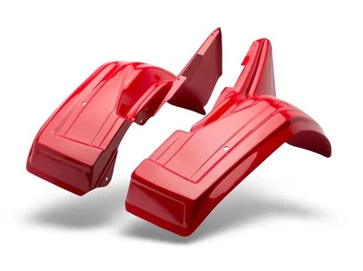 Красная полиэтиленовая защита обтекателя заднего крыла Maier для Honda ATC200M 84-85 - Изображение 1 из 4