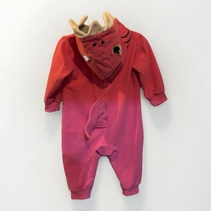 Bebé Tiburón Rosa Halloween Disfraz Mameluco Niño Niña 12-18 Meses - Imagen 1 de 2