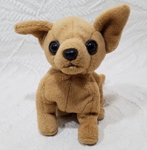 TY BEANIE BEBÉ PEQUEÑO PERRO CHIHUAHUA (1999) PELUCHE - FALTA ETIQUETA COLGANTE - Imagen 1 de 7
