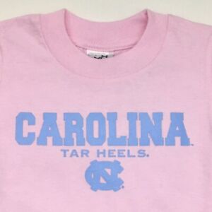 Tar Heels Infant TShirt Baby Girl Pink Shirt UNC North Carolina Tarheel NWT