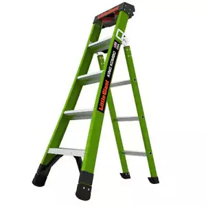 NEW King Kombo 5'-8' Fiberglass 3-in-1 Combo Ladder, 375 lbs. Rated - Picture 1 of 16
