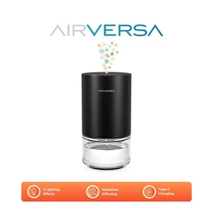 Airversa Diffuser Aroma Essential Oil Black ππ¬π¬πΊπΉ LED Humidifier Waterless - Picture 1 of 10