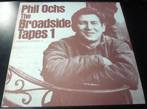Phil Ochs The Broadside Tapes 1 Smithsonian Folkways Vinyl LP w/Insert - Picture 1 of 3