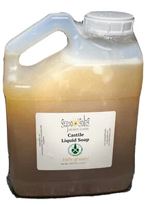 Castile Soap gallon- Unscented - Picture 1 of 2