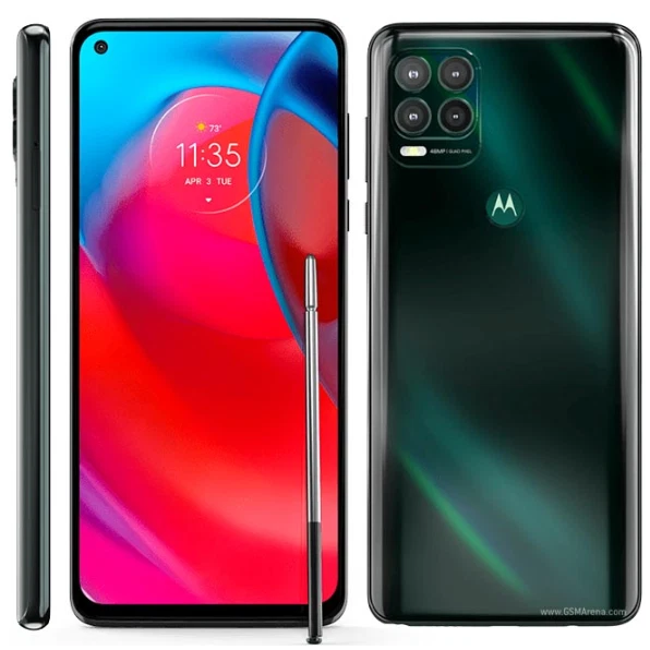 Motorola Moto G Stylus 5G (2021) Claro solo 128 GB esmeralda cósmica muy buena Foto 1 de 1