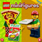 LEGO Minifigures 71007-11, 71025-10 - Pizza Guy + Pizza Delivery Man - 100% NEW