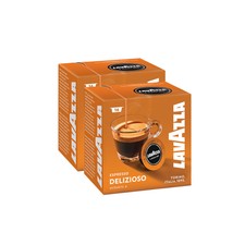 Lavazza A Modo Mio Espresso Delizioso 32 Pods for Capsule Coffee Machine, Medium