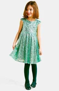 I LOVE GORGEOUS 'Moon Festival' Girls 10 11 Sequin Dress ilovegorgeous NWOT $200 - Picture 1 of 12