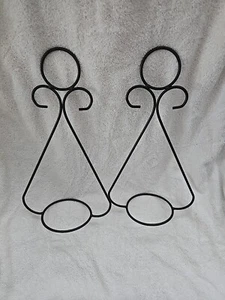 wrought iron plant holder Set - Picture 1 of 2