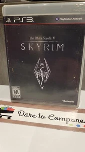 The Elder Scrolls V Skyrim PS3 (Sony Playstation3, 2009) Working w/ Map - Picture 1 of 5