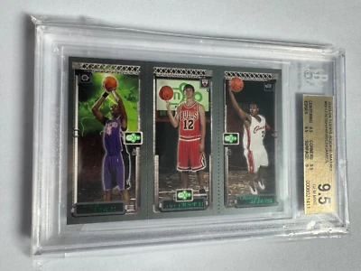 03-04 Topps Rookie Matrix Lebron James/Hinrich/Bosh RC - BGS 9.5 Foto 1 de 2