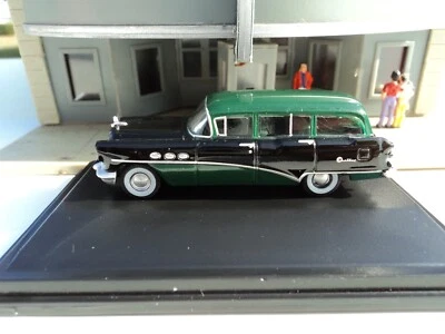Oxford 1954 BUICK CENTURY ESTATE WAGON зеленый/черный 1/87 HO GM - Изображение 1 из 4