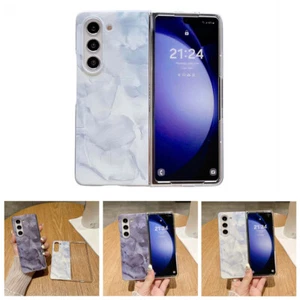 Marble Print Phone Case for Samsung Galaxy Z Flip3 4 5 Shockproof Cover - Picture 1 of 15