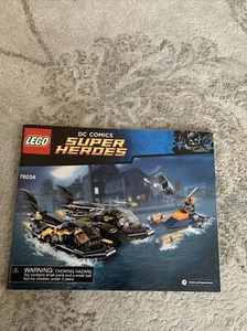 LEGO Batman: Batboat Harbour Pursuit 76034 solo manuale istruzioni - Foto 1 di 2