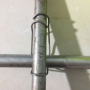 Fixing Clamp For Greenhouse Vegetables Spring Wire Clip Steel