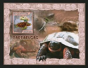 Mozambique 2007 Stamps Sheet Turtles MNH #14496