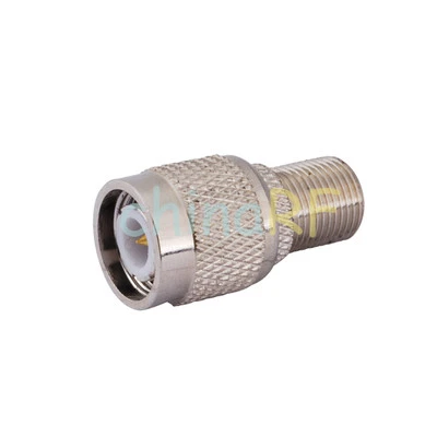 TNC-F RF Adapter Connector TNC Plug Male to F Type Female Jack straight coupler - Image 1 of 4
