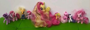 My Little Pony Pinkie Pie Applejack Rarity Fluttershy Cheerilee Etc G4 Lot (9) - Picture 1 of 23