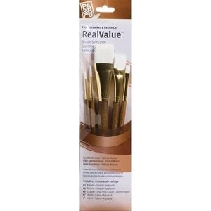 Princeton synthetischer weißer Taklon echter Wert Bürsten-Set - 5/Pkg - P9144 - Bild 1 von 1