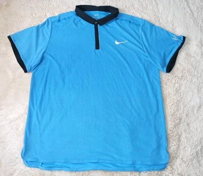 Polo de tenis para hombre Nike Court RF Advantege 729281 435 talla XXL  Foto 1 de 4