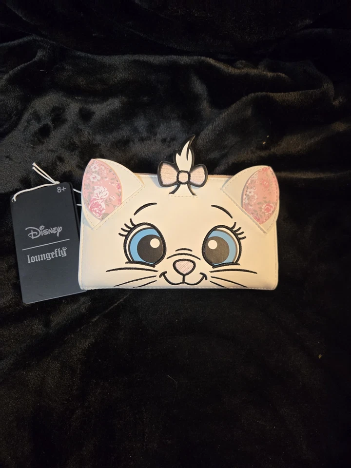 Cartera Loungefly Disney Aristocats Marie Floral Solapa Foto 1 de 3