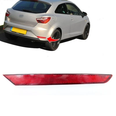 Rear Bumper Reflector Lens Light Right For SEAT Ibiza IV 2013-2017 6J4945106C - Image 1 of 4