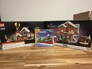 New Sealed LEGO® Christmas ~ Winter ~ Holiday ~ Seasonal Sets - Lot of 3 - Picture 1 of 9
