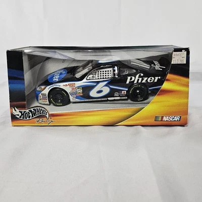 Nascar DieCast Mark Martin Pfizer #6 1999 Ford Taurus Collectible Car Box READ⬇ - Image 1 of 4