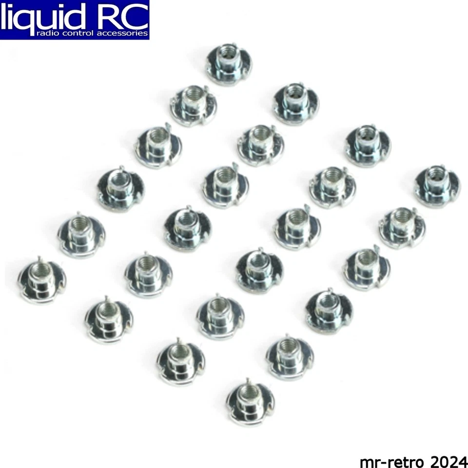 DuBro 606 4-40 Blind Nuts BULK 24 Pkg DUB606