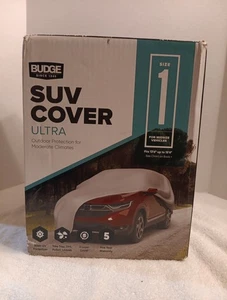 Budge Industries UD-1 Ultra SUV Cover size 1 For Mid Size Vehicle Brand new grey - Picture 1 of 6